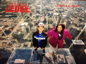 From the top of the Sears (aka Willis) Tower 